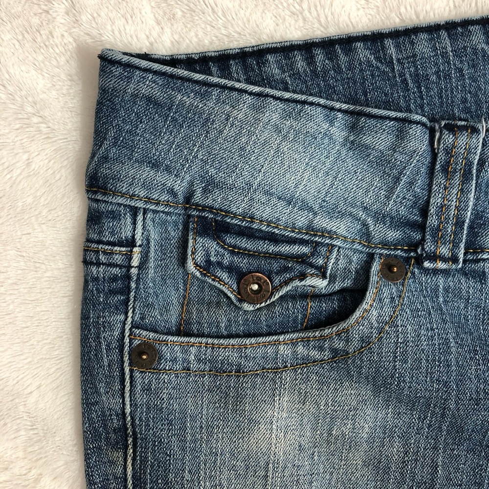 Vintage lei Jeans, “Skinny leg” with Ankle Zippers - Picture 7 of 16